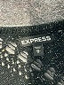 Express Metallic Black Poncho Size M - photo 6