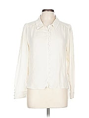 Worth New York Long Sleeve Silk Top