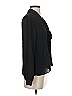 H&M 100% Polyester Black Long Sleeve Blouse Size 2 - photo 4