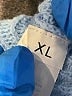 Unbranded 100% Polyester Solid Blue Pullover Sweater Size XL - photo 7