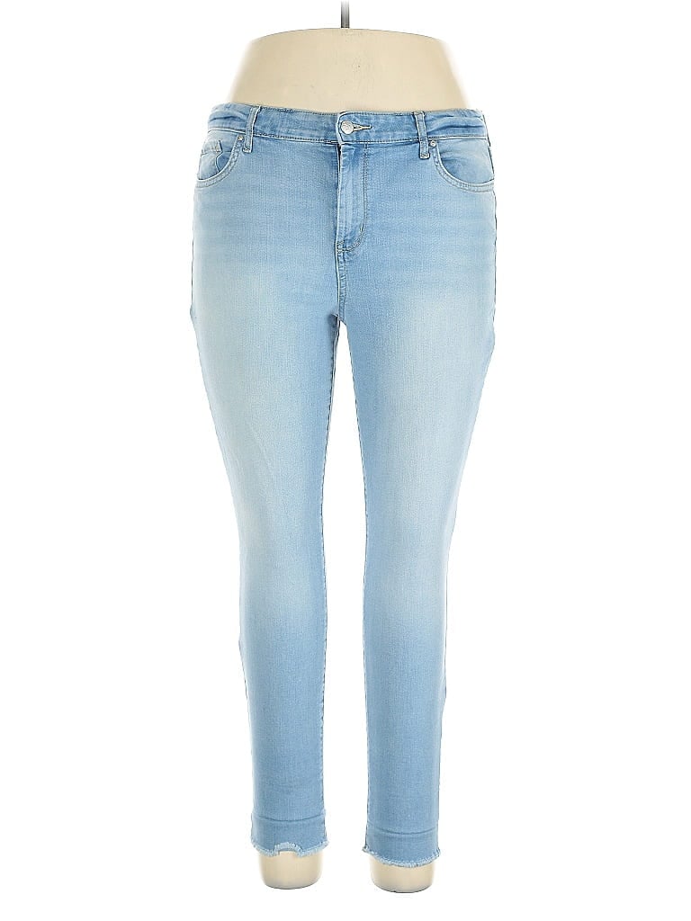 Pre-owned Jessica Simpson Jeans In Blue