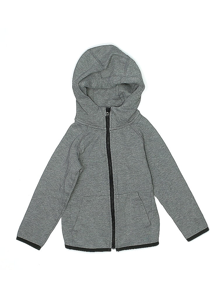 Click to view more detailed imagery on our partner's website Pre-owned Gap Fit Kids' Zip Up Hoodie In Gray