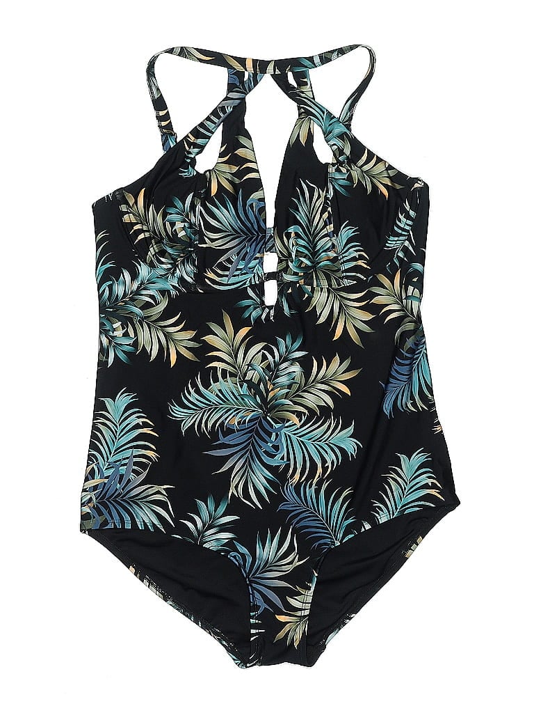 Pre-owned Unbranded One Piece Swimsuit In Black