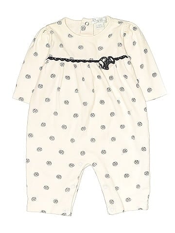 Kissy Kissy Long Sleeve Onesie (view 1)