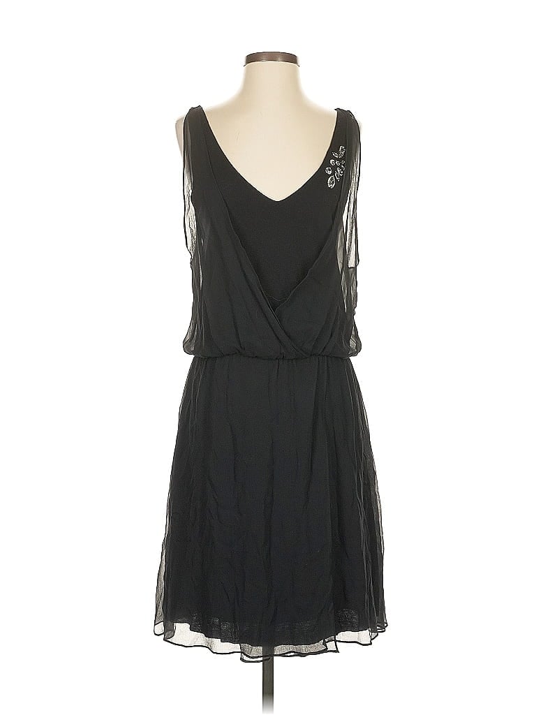 Pre-owned Velvet Cocktail Dress In Black