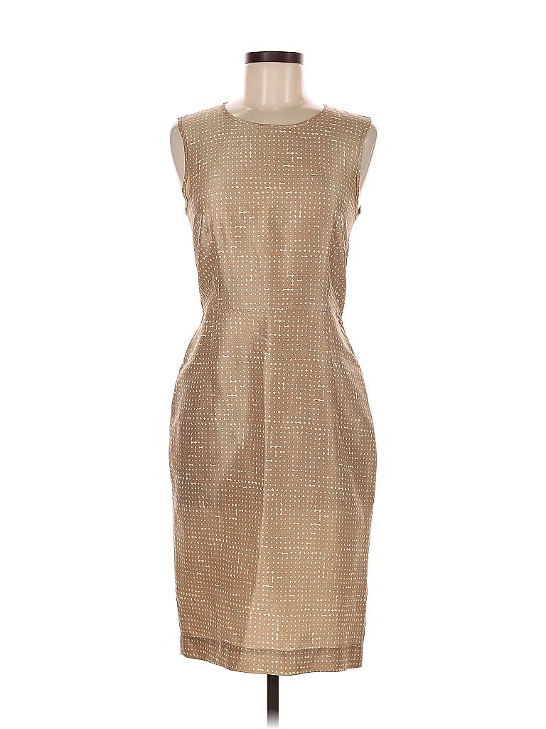 Pre-owned Tara Jarmon Cocktail Dress In Brown