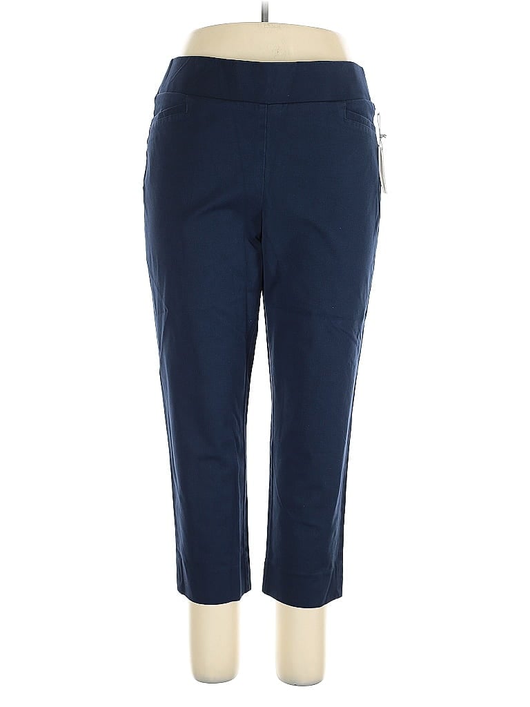 Soft Surroundings Solid Blue Casual Pants Size XL - photo 1
