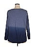 Belle By Kim Gravel Blue Pullover Sweater Size 1X - photo 2