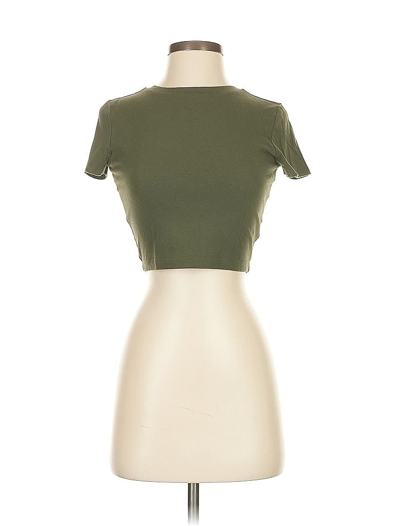 Pre-owned Wild Fable Short Sleeve T-shirt In Green