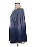 Belle By Kim Gravel Blue Pullover Sweater Size 1X - photo 4