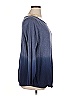 Belle By Kim Gravel Blue Pullover Sweater Size 1X - photo 3
