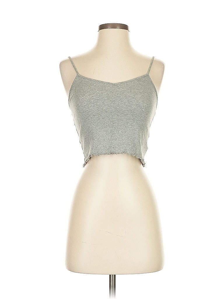 Pre-owned Urban Outfitters Tank Top Gray Strapless Neckline Tops