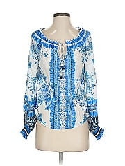 Hale Bob 3/4 Sleeve Silk Top