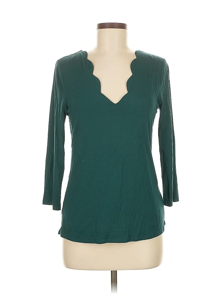 Pre-owned Nine Britton 3/4 Sleeve T-shirt In Blue