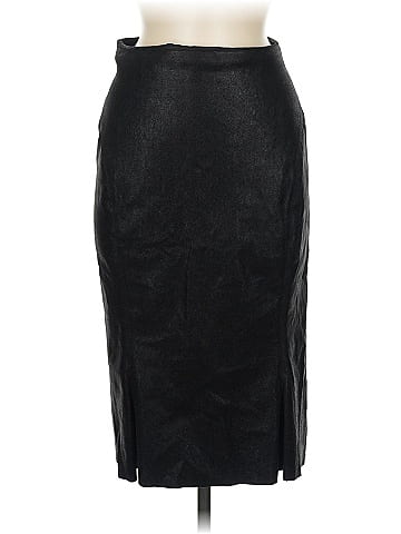 Zac Posen Faux Leather Skirt (view 1)