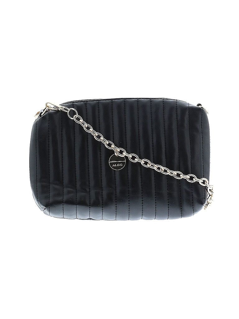 Pre-owned Aldo Satchel In Black