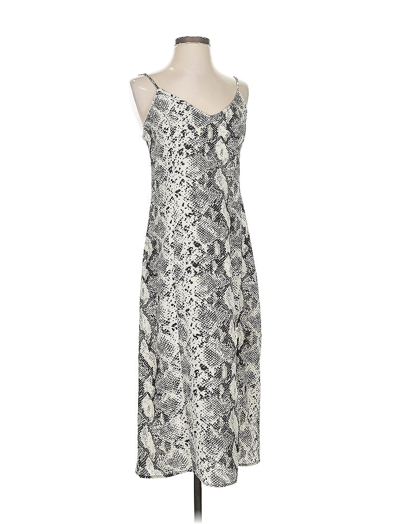 Pre-owned Kendall & Kylie Cocktail Dress In Silver