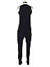 Monrow 100% Rayon Solid Black Jumpsuit Size XS - photo 2