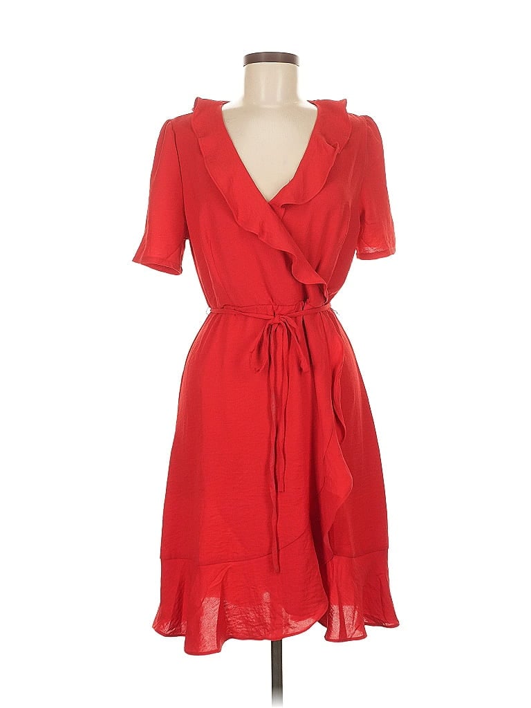 Pre-owned Popular 21 Casual Dress In Red