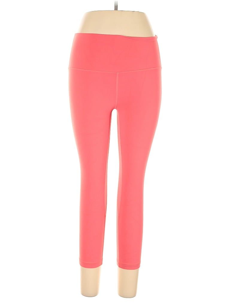 Pre-owned Lululemon Athletica Active Pants In Pink