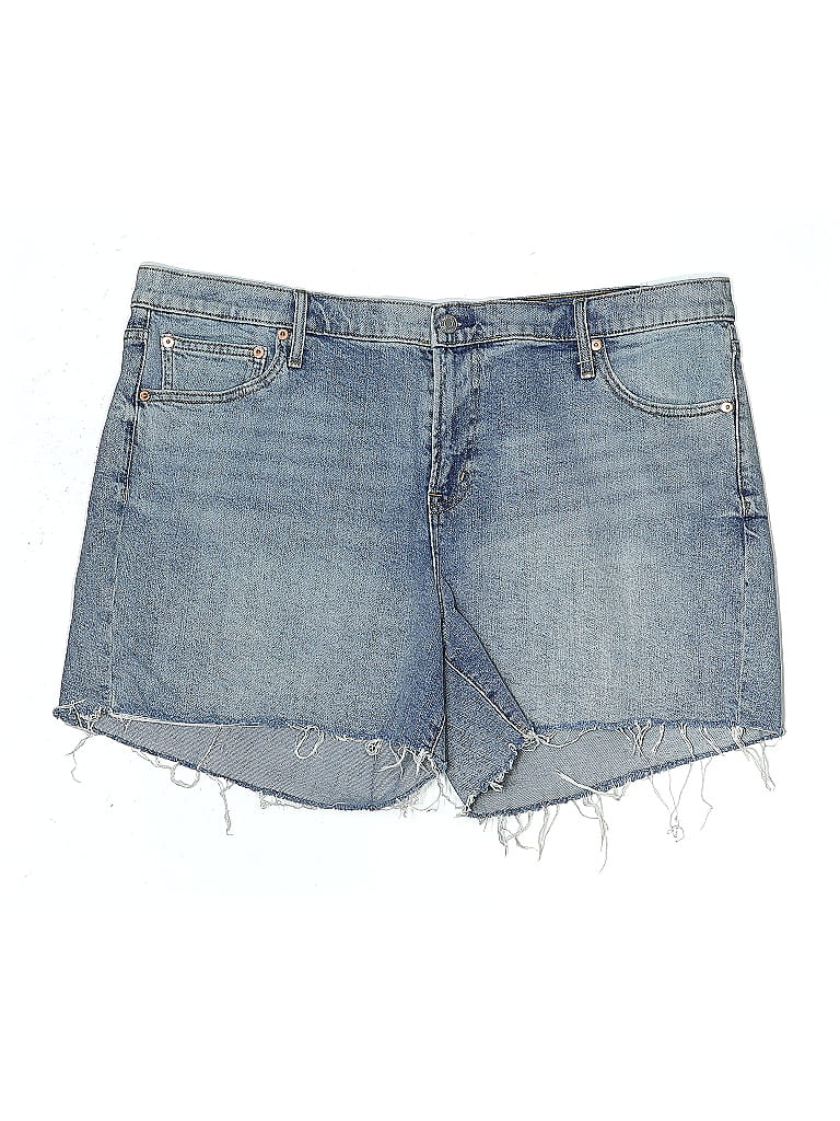 Pre-owned Gap Denim Shorts In Blue