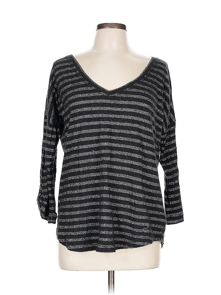 Pre-owned Banana Republic Pullover Sweater In Gray