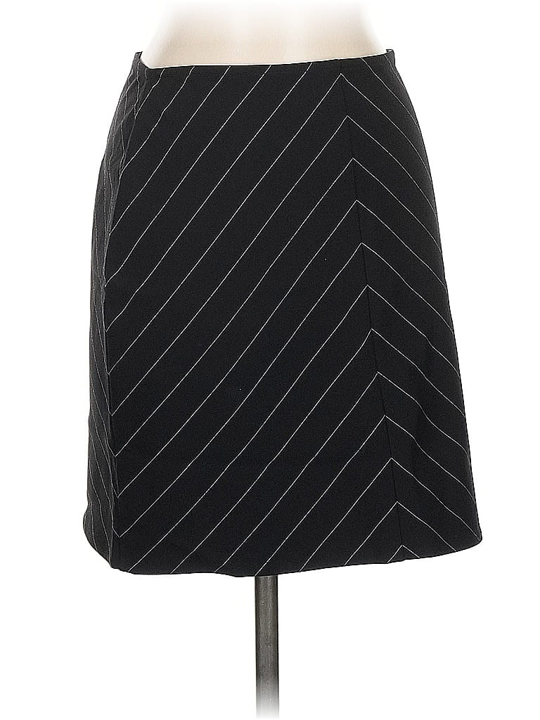 Pre-owned Bebe Formal Skirt In Black