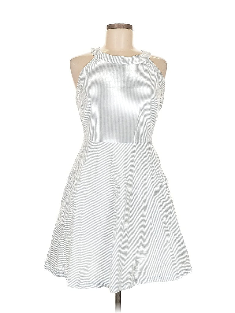 Southern Tide Solid White Casual Dress Size 6 - photo 1