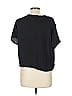 Lively 100% Polyester Black Short Sleeve Top Size L - photo 2