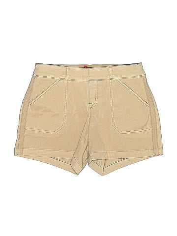 SPANX Khaki Shorts (view 1)