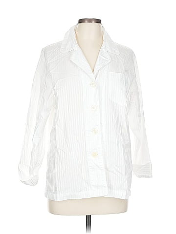 Lauren by Ralph Lauren 3/4 Sleeve Button-Down Shirt (view 1)