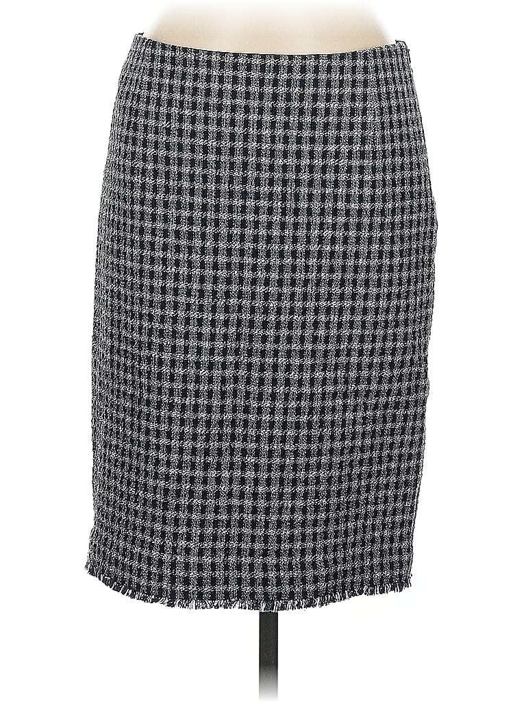 Pre-owned Weekend Max Mara Formal Skirt In Gray