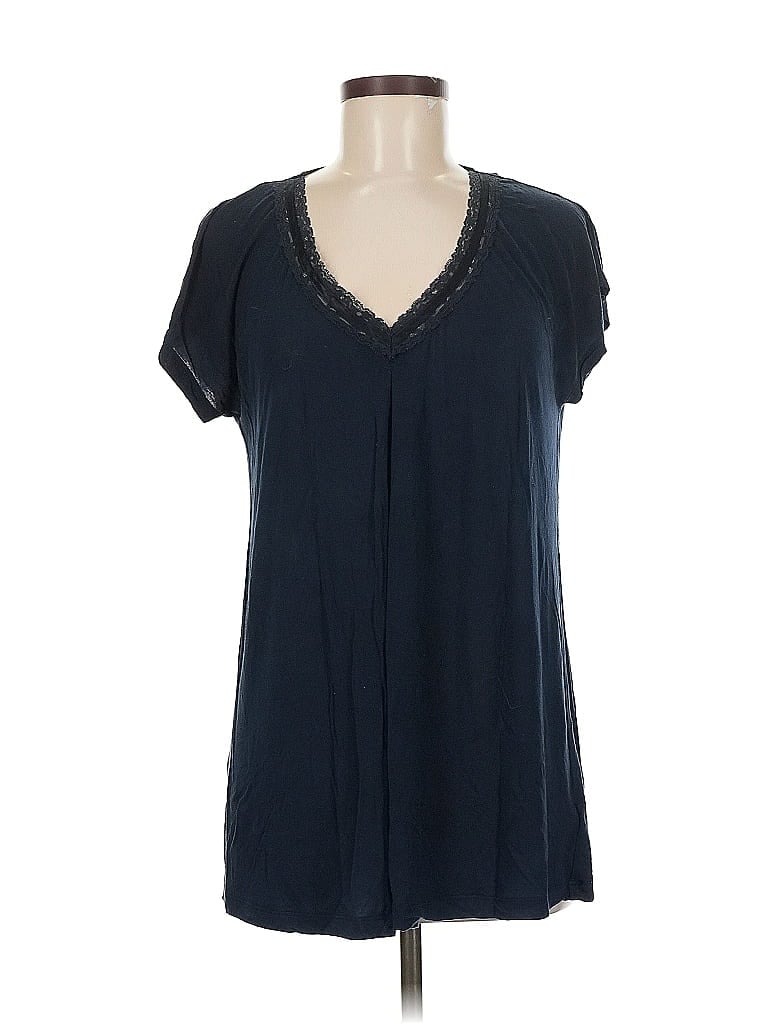 Pre-owned Carole Hochman Short Sleeve T-shirt In Blue