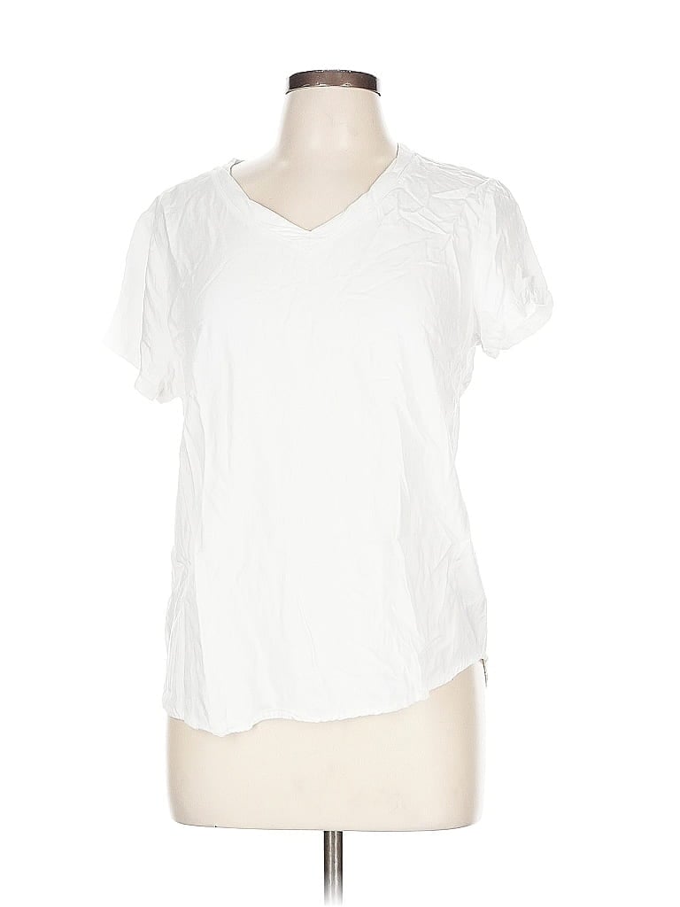 Pre-owned Assorted Brands Short Sleeve T-shirt In White