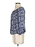 Tommy Hilfiger 100% Rayon Blue 3/4 Sleeve Blouse Size S - photo 5