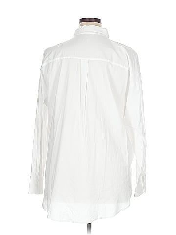 Ann Taylor LOFT Outlet Long Sleeve Button-Down Shirt (view 2)