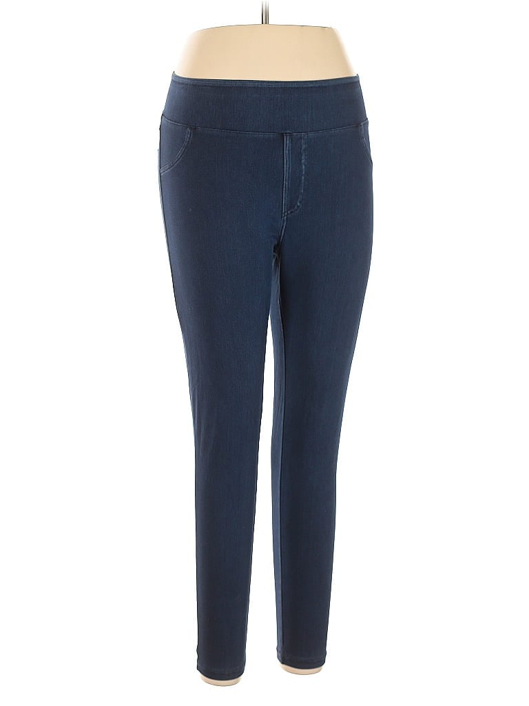 Pre-owned Unbranded Jeggings In Blue
