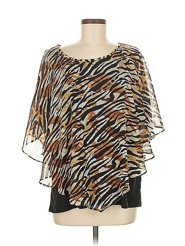 Alfred Dunner Short Sleeve Blouse (view 1)