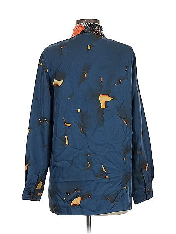 3.1 Phillip Lim Long Sleeve Silk Top (view 2)