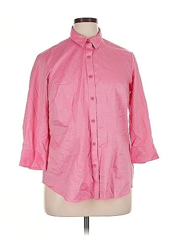 Coldwater Creek 3/4 Sleeve Button-Down Shirt (view 1)
