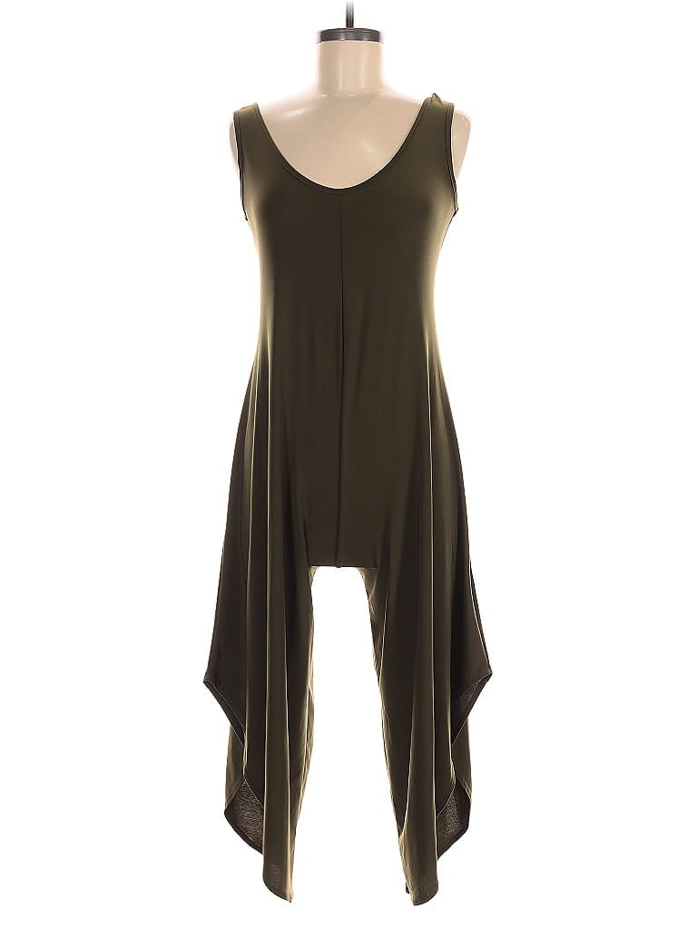 Pre-owned Nicole Miller Jumpsuit In Green