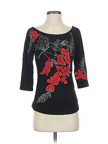 Boston Proper 3/4 Sleeve Top (view 1)
