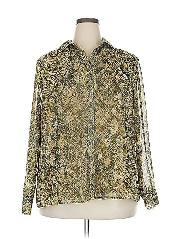 Jones New York Collection Long Sleeve Blouse (view 1)