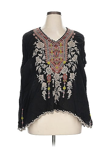 Johnny Was 3/4 Sleeve Blouse (view 1)