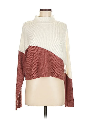 Planet Gold Turtleneck Sweater (view 1)