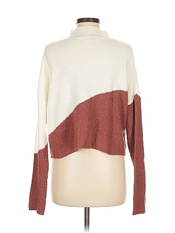 Planet Gold Turtleneck Sweater (view 2)