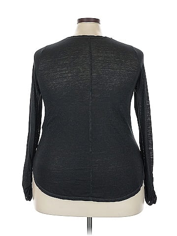 Lane Bryant 3/4 Sleeve T-Shirt (view 2)