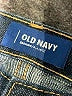 Old Navy Tweed Gray Blue Jeans Size 7 - photo 3