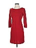 Old Navy Solid Red Casual Dress Size XS - photo 1