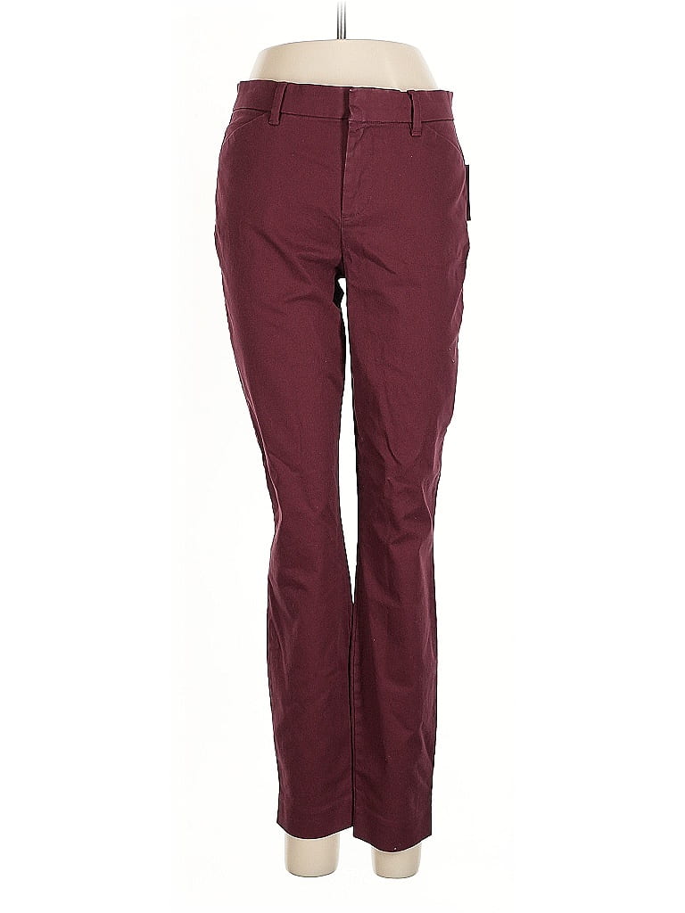 Pre-owned Gap Dress Pants In Burgundy